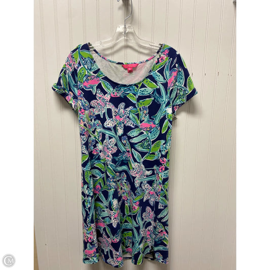Dress Designer By Lilly Pulitzer In Navy, Size: M