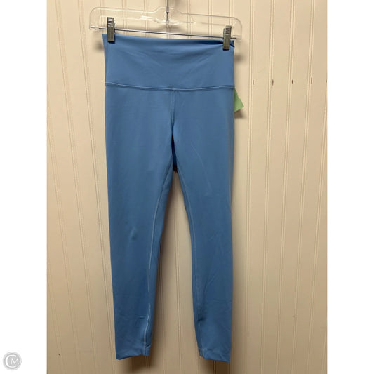 Athletic Leggings By Lululemon In Blue, Size: S
