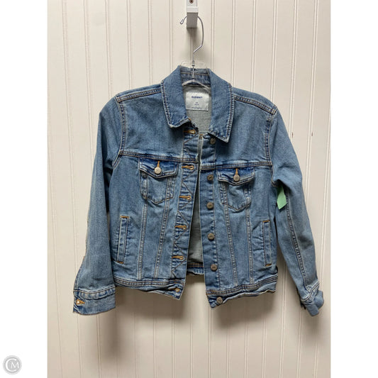 Jacket Denim By Old Navy In Blue Denim, Size: Xsp