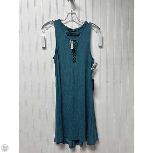 Dress Casual Short By Express In Blue, Size: Sp