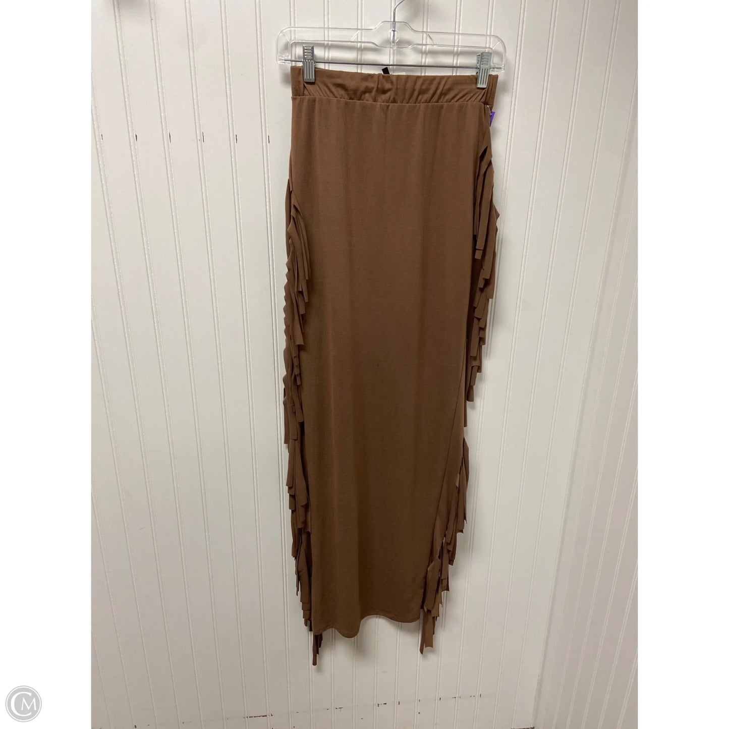 Skirt Maxi By Clothes Mentor In Brown, Size: 4