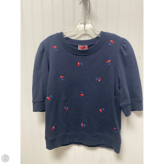Top Short Sleeve Designer By Kate Spade In Grey, Size: M