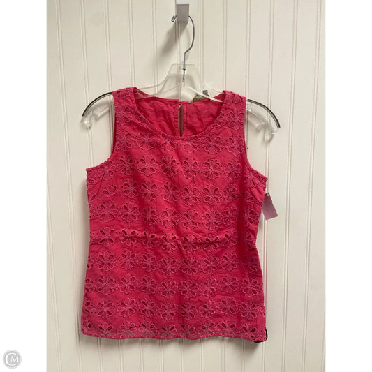 Top Sleeveless By Boden In Pink, Size: Xs