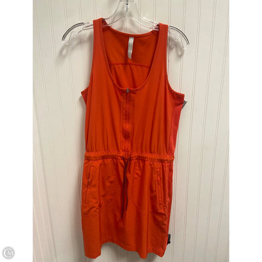 Athletic Dress By Athleta In Orange, Size: S
