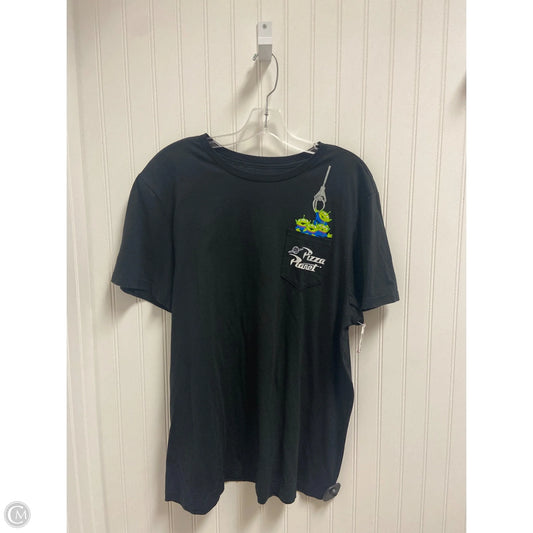 Top Short Sleeve Basic By Disney Store In Black, Size: 2x