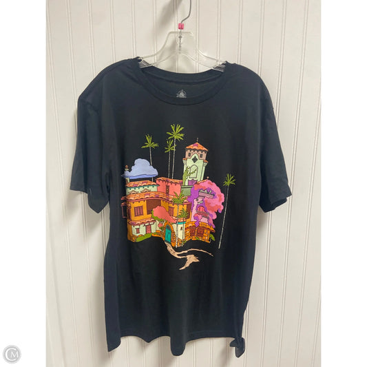 Top Short Sleeve Basic By Disney Store In Black, Size: Xl