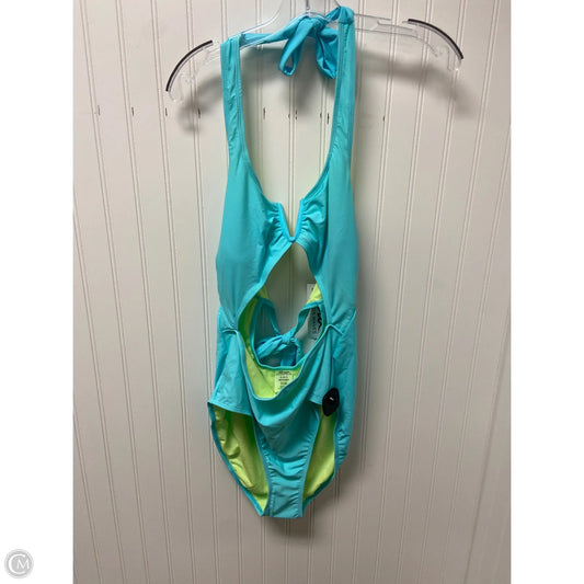 Swimsuit By Clothes Mentor In Blue & Green, Size: Xl