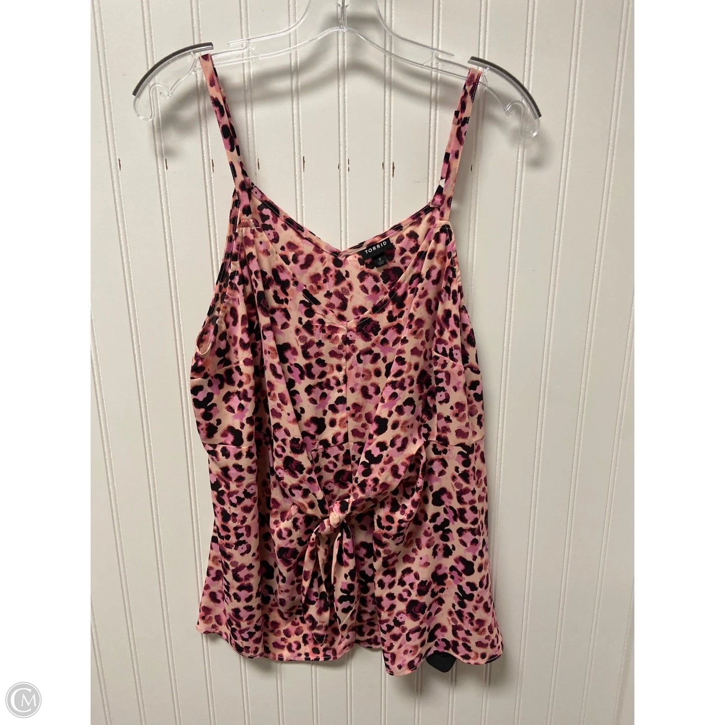 Top Sleeveless By Torrid In Pink, Size: L