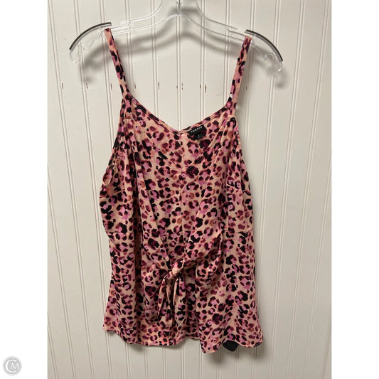 Top Sleeveless By Torrid In Pink, Size: L