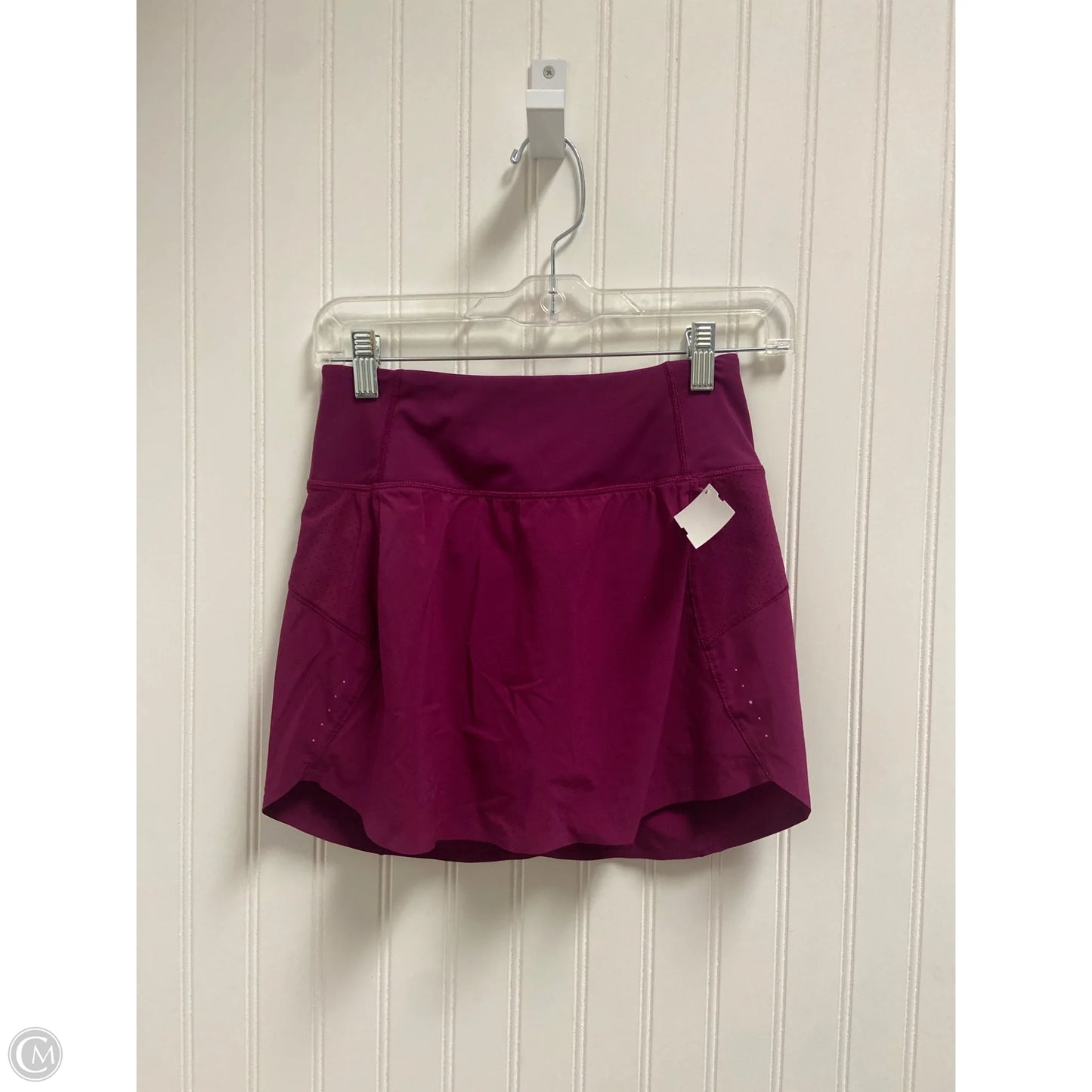 Athletic Skort By Athleta In Purple, Size: Xxs