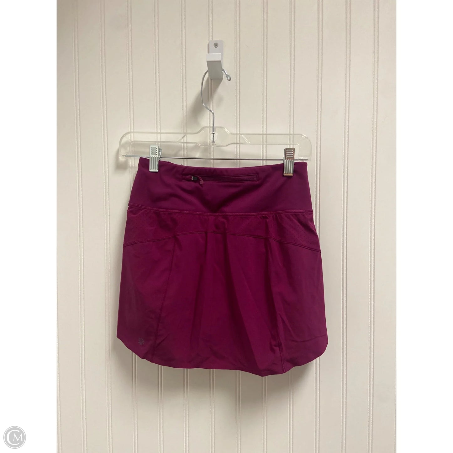 Athletic Skort By Athleta In Purple, Size: Xxs