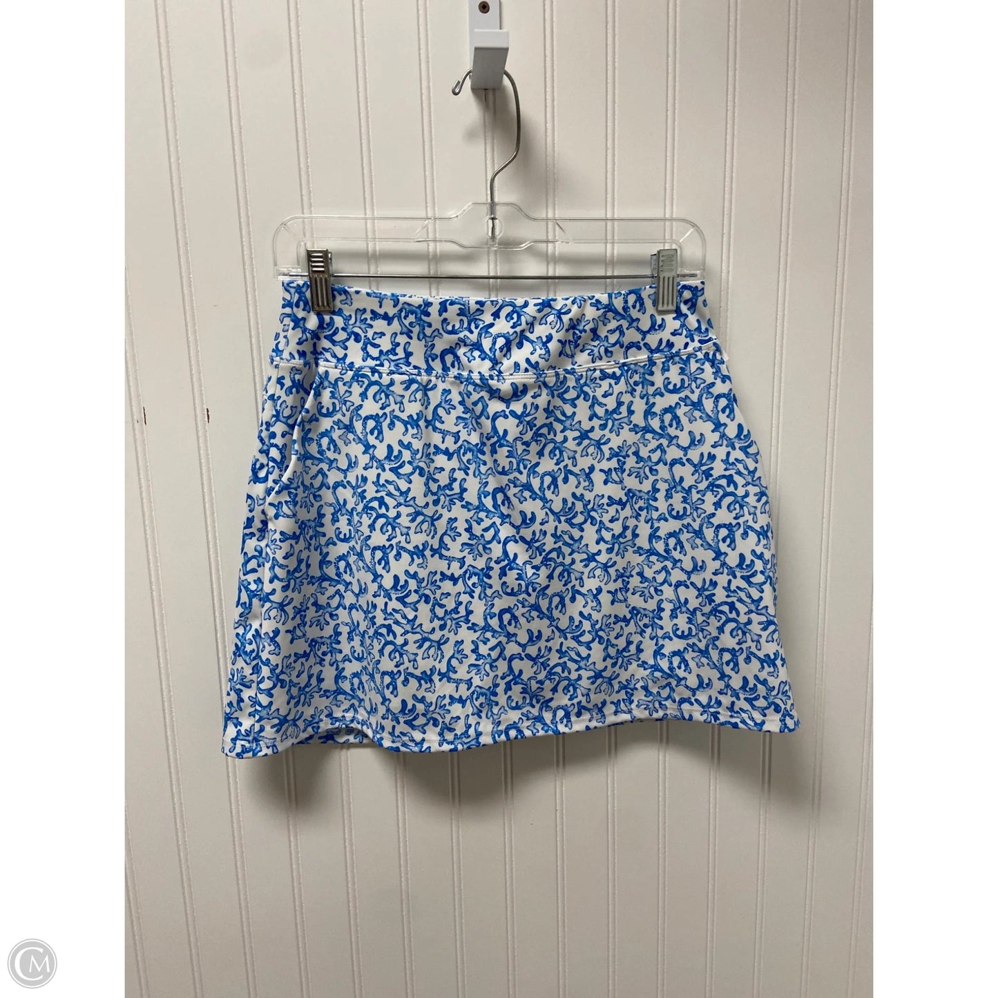 Athletic Skort By Tommy Bahama In Blue & White, Size: S
