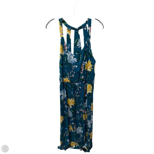 Dress Casual Maxi By Clothes Mentor In Blue, Size: L