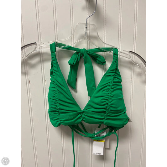 Swimsuit Top By Cmb In Green, Size: M