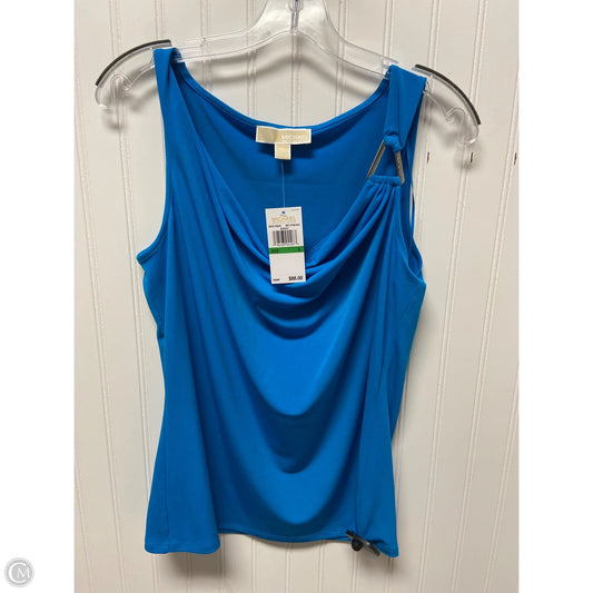 Top Sleeveless By Michael By Michael Kors In Blue, Size: L