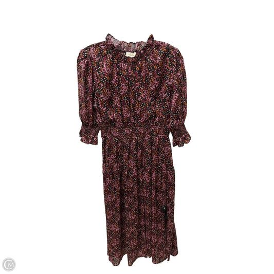 Dress Casual Maxi By Melloday In Black & Purple, Size: S