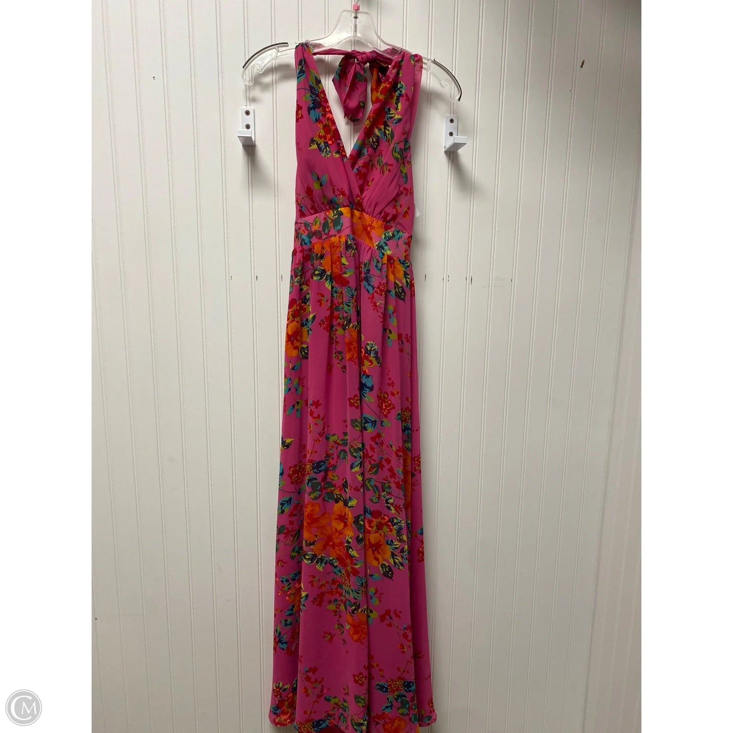Dress Party Long By Express In Pink, Size: Xs