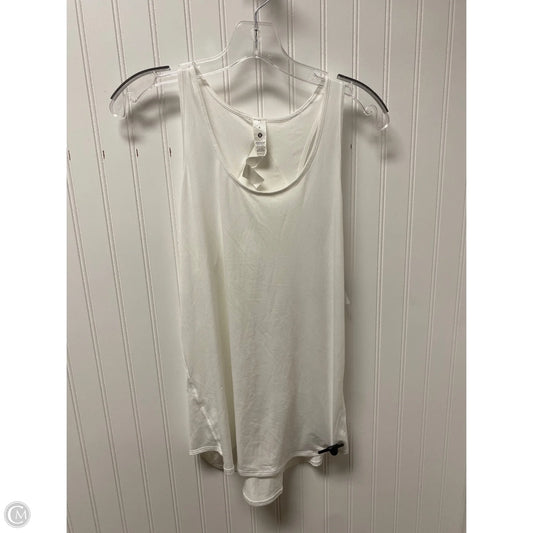 Athletic Tank Top By Lululemon In White, Size: S