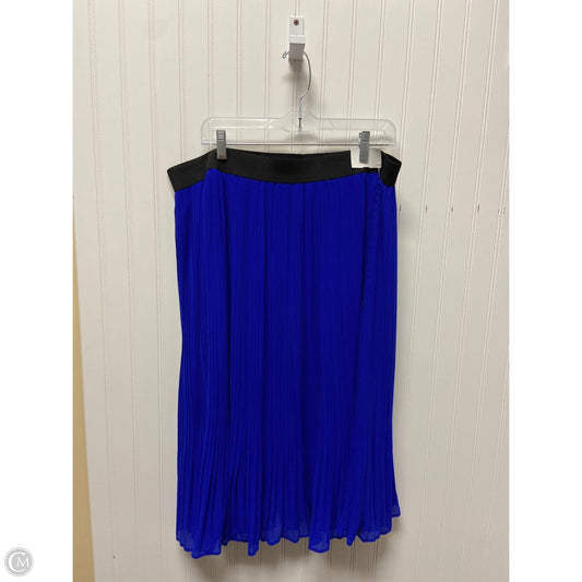 Skirt Midi By Torrid In Blue, Size: 20