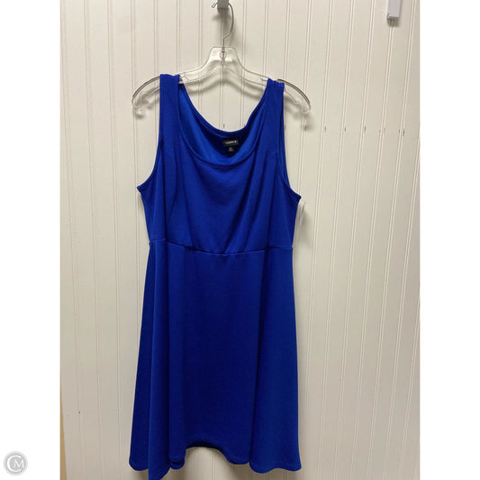 Dress Casual Short By Torrid In Blue, Size: 2x