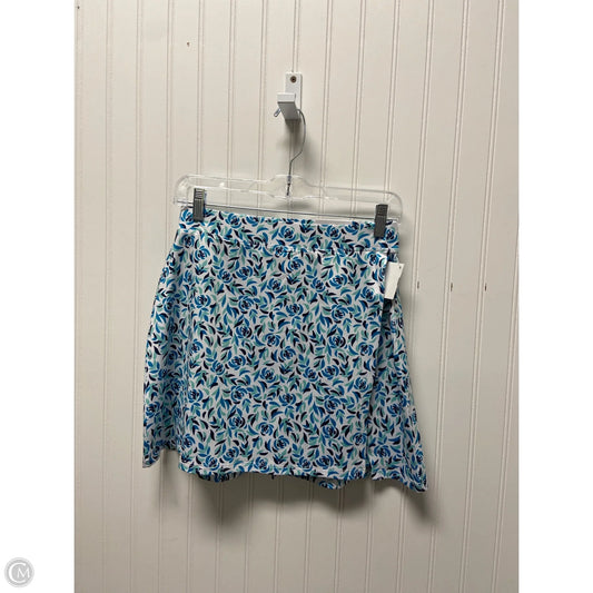 Athletic Skort By Cmc In Blue & White, Size: S