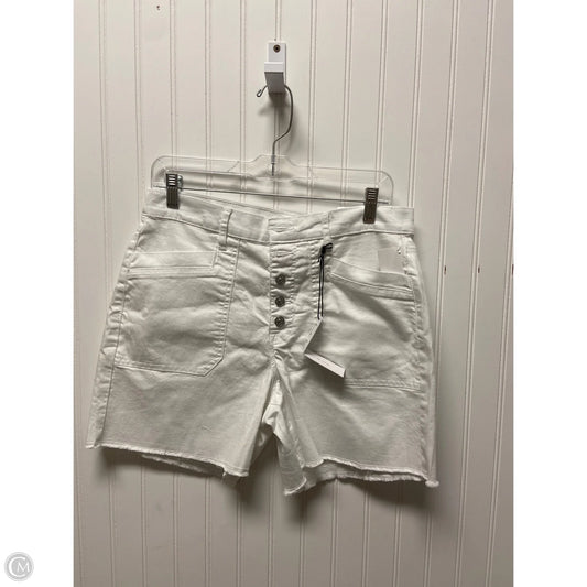 Shorts By Nicole Miller In White, Size: 10