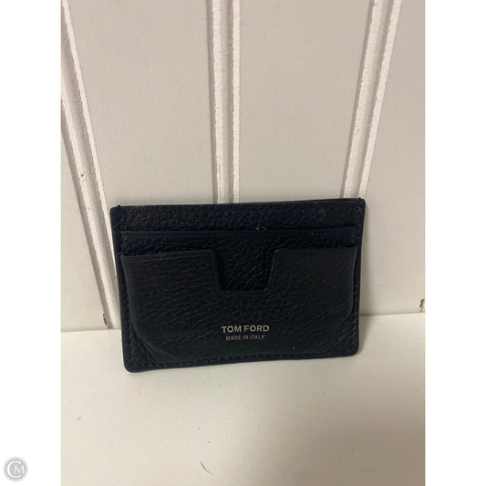 Wallet Luxury Designer By Tom Ford, Size: Small