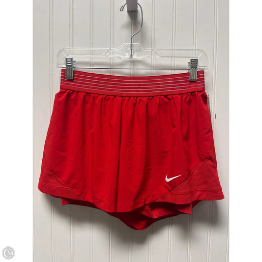 Athletic Shorts By Nike In Red, Size: M