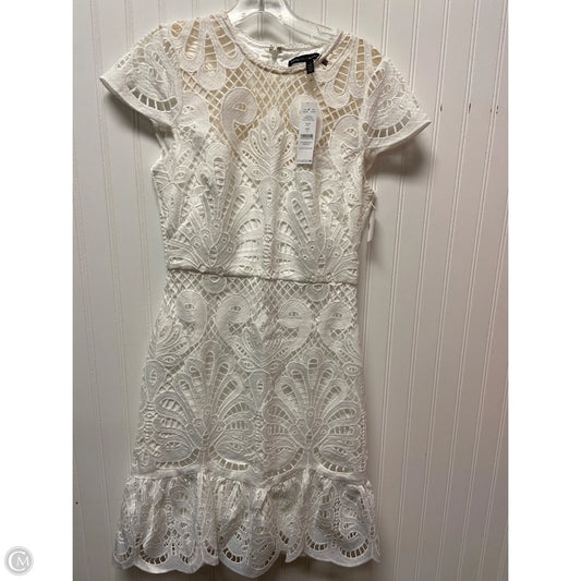 Dress Party Short By White House Black Market In White, Size: S