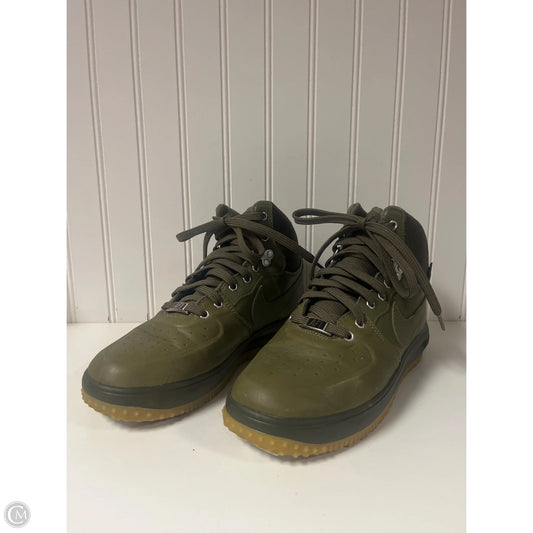 Shoes Sneakers By Nike In Green, Size: 8
