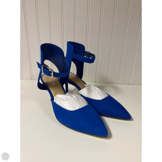 Shoes Heels Kitten By Gianni Bini In Blue, Size: 9
