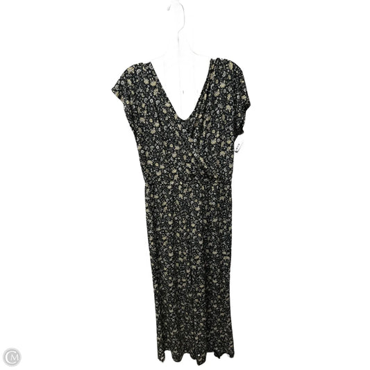 Jumpsuit By Style And Company In Floral Print, Size: M