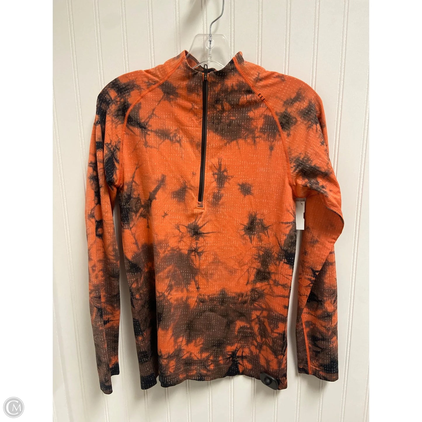 Athletic Sweatshirt Collar By Lululemon In Tie Dye Print, Size: S