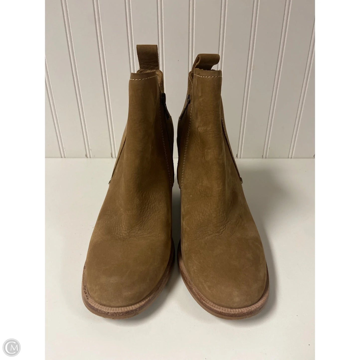 Boots Designer By Ugg In Tan, Size: 9