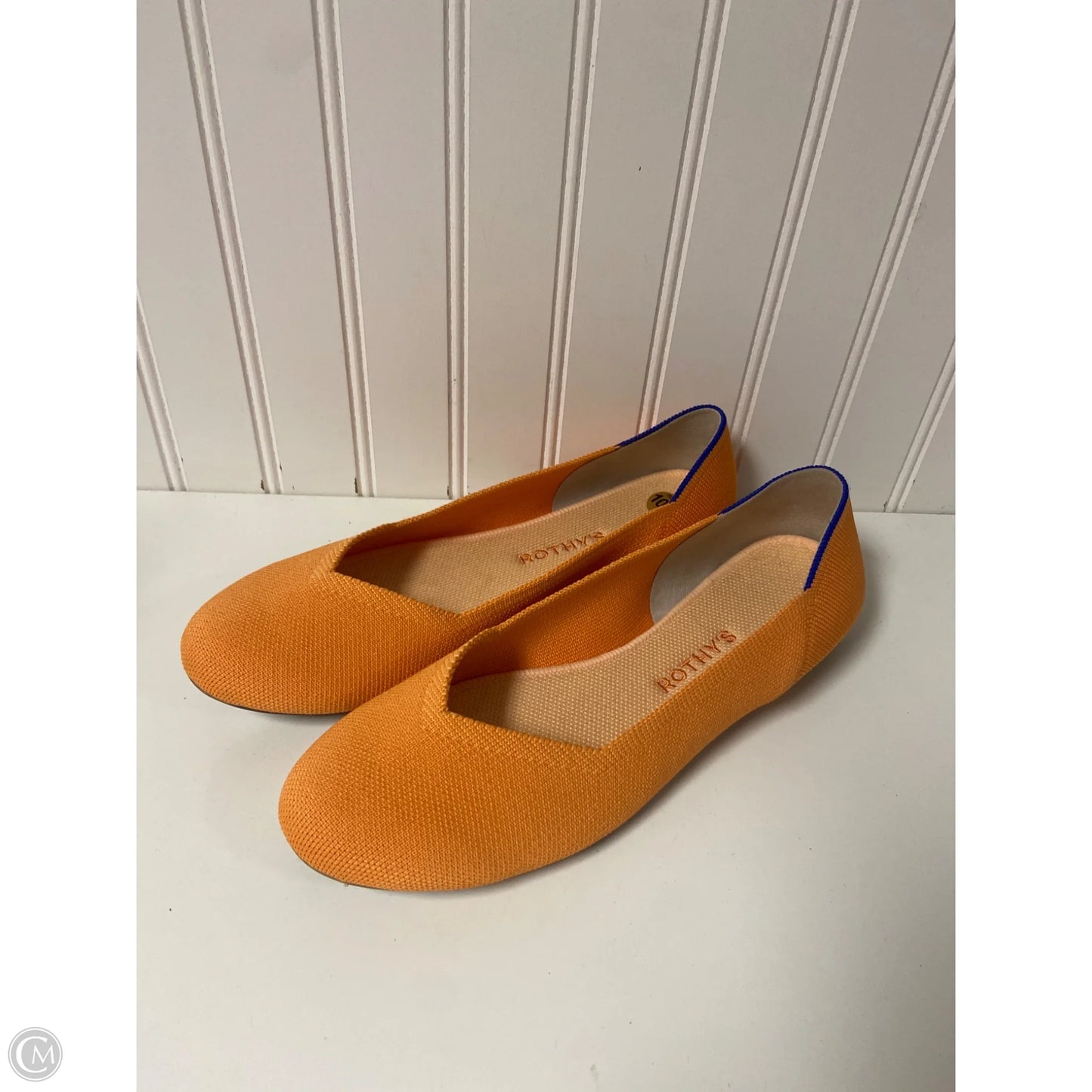 Shoes Flats By Rothys In Orange, Size: 10.5