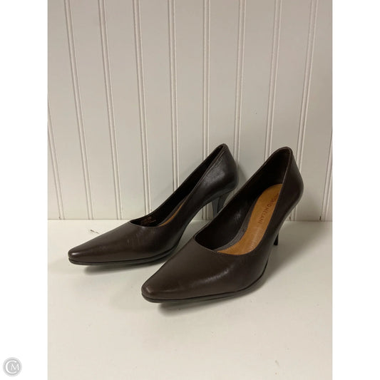 Shoes Heels Kitten By Antonio Melani In Brown, Size: 8