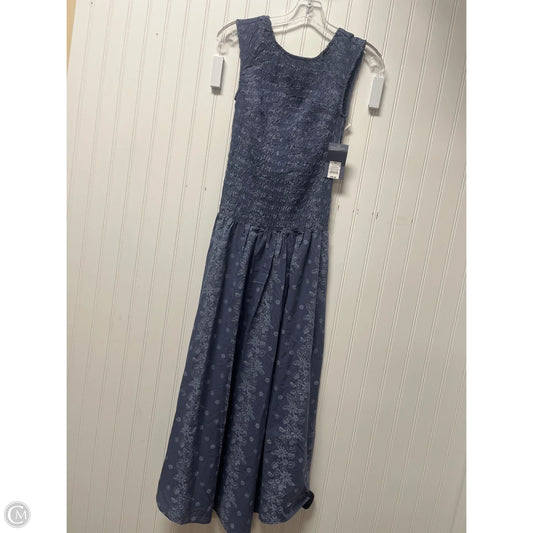 Dress Casual Maxi By Universal Thread In Blue, Size: Xs