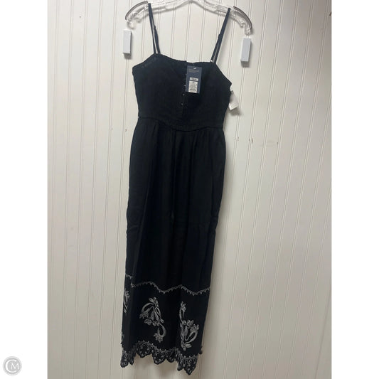 Dress Casual Maxi By Universal Thread In Black, Size: Xs