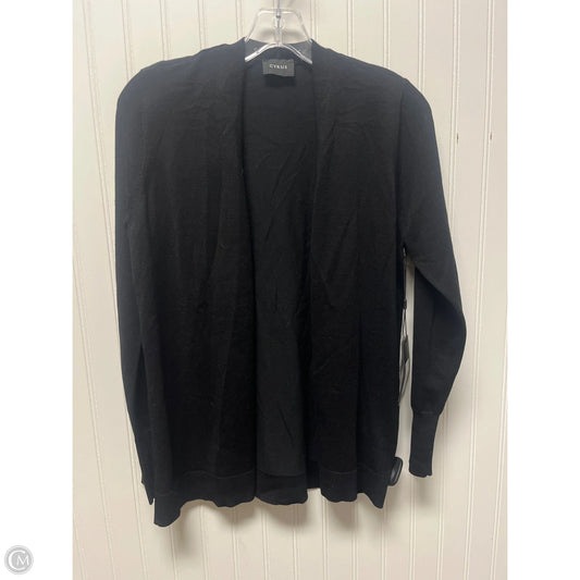 Sweater Cardigan By Cyrus Knits In Black, Size: Xs