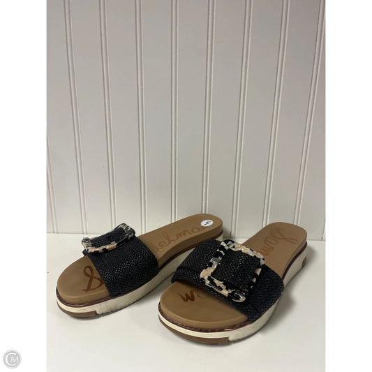 Sandals Flats By Sam Edelman In Black, Size: 7