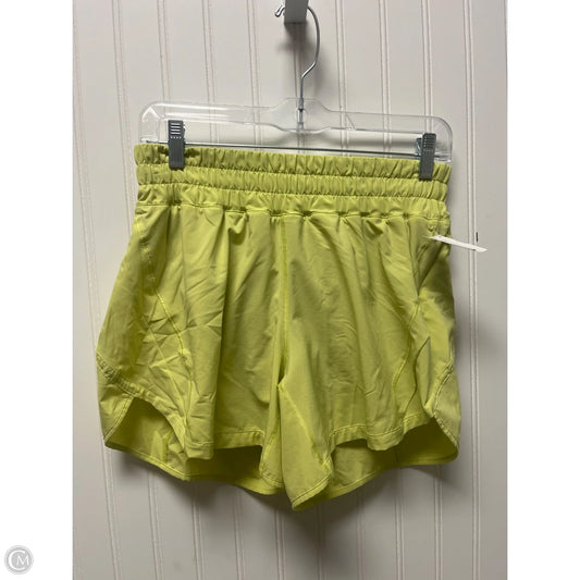 Athletic Shorts By Lululemon In Green, Size: M