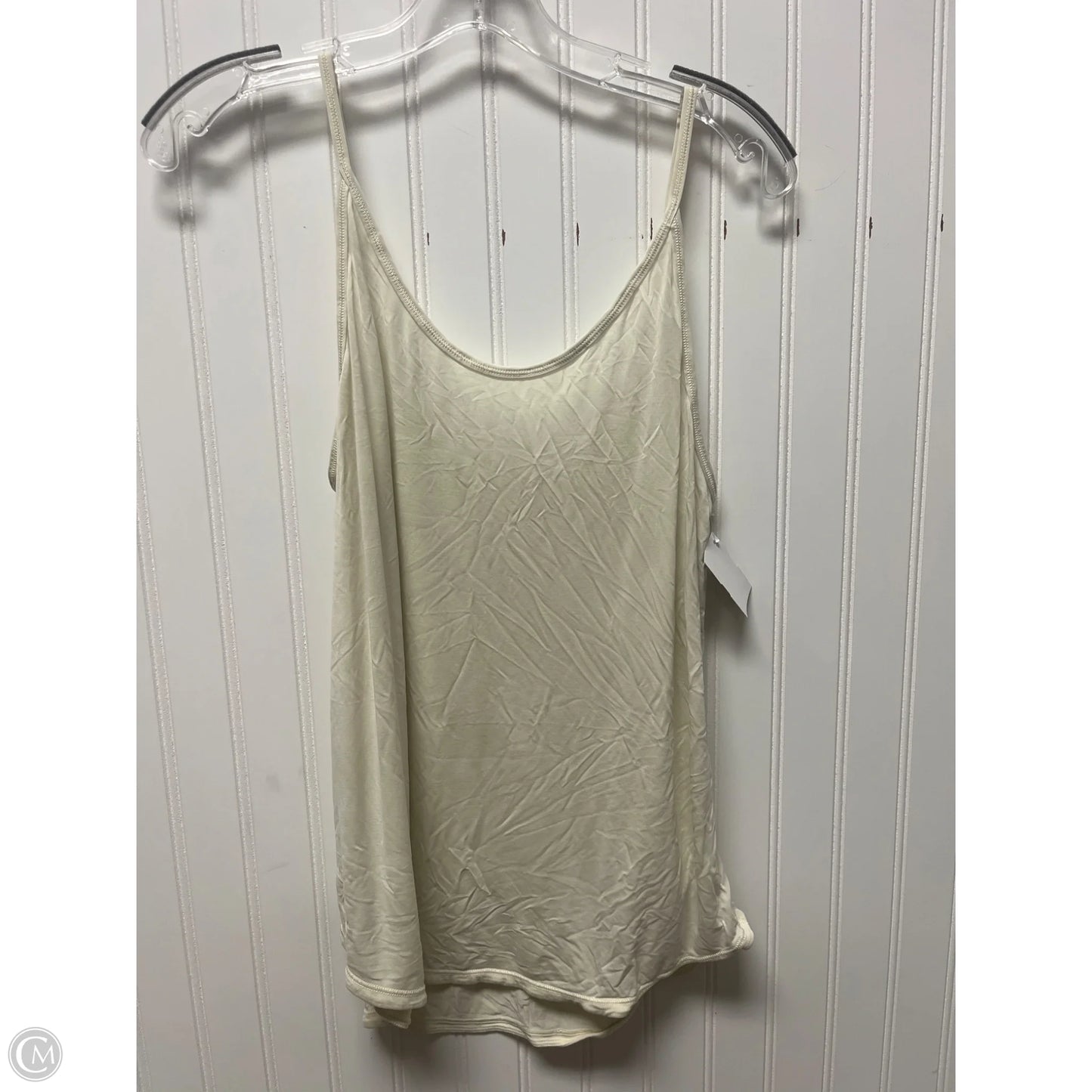Athletic Tank Top By Lululemon In Cream, Size: S