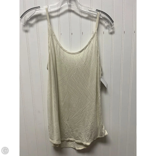 Athletic Tank Top By Lululemon In Cream, Size: S