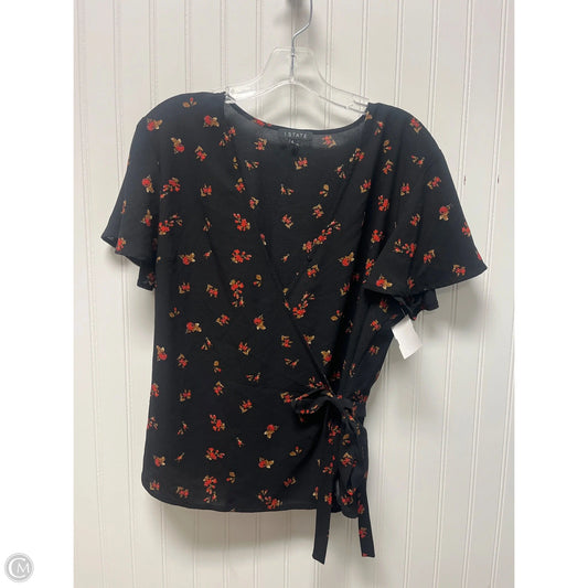 Top Short Sleeve By 1.state In Black, Size: L