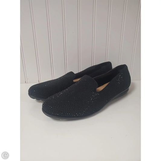 Shoes Flats By Clothes Mentor In Black, Size: 11