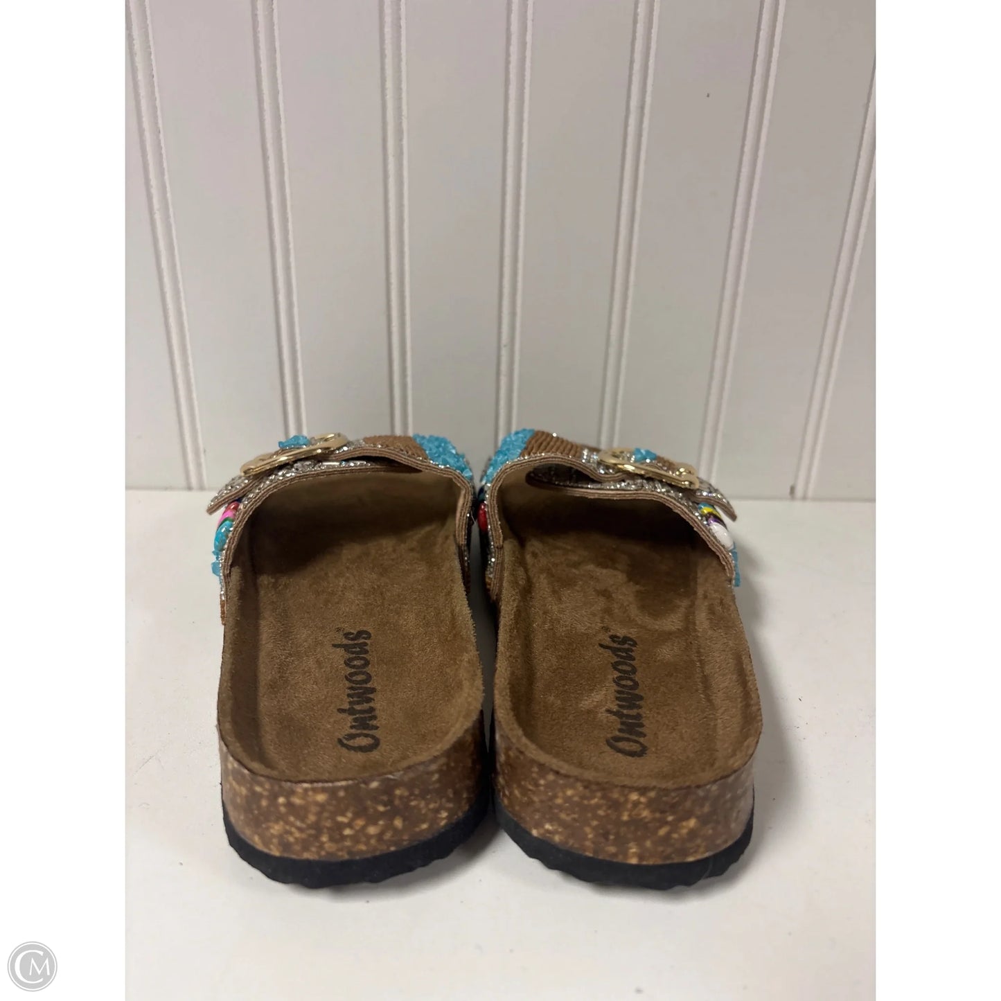 Sandals Flats By Cmc In Multi-colored, Size: 6