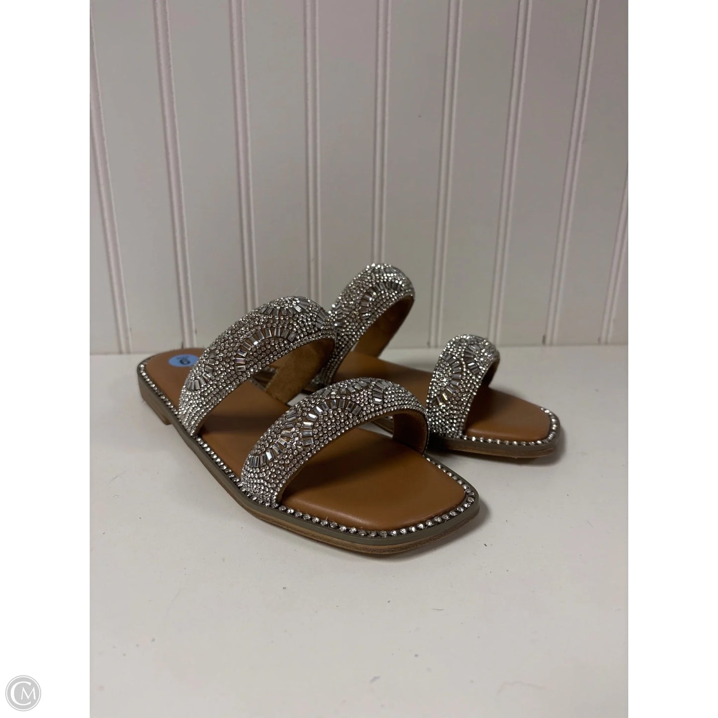 Sandals Flats By Madden Girl In Tan, Size: 6