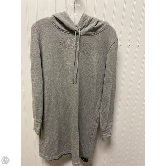 Dress Casual Short By Calvin Klein In Grey, Size: L