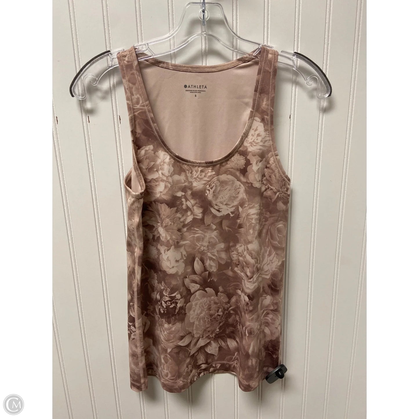 Athletic Tank Top By Athleta In Beige, Size: S