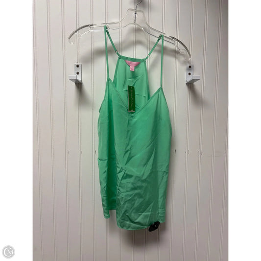 Top Sleeveless Designer By Lilly Pulitzer In Green, Size: S